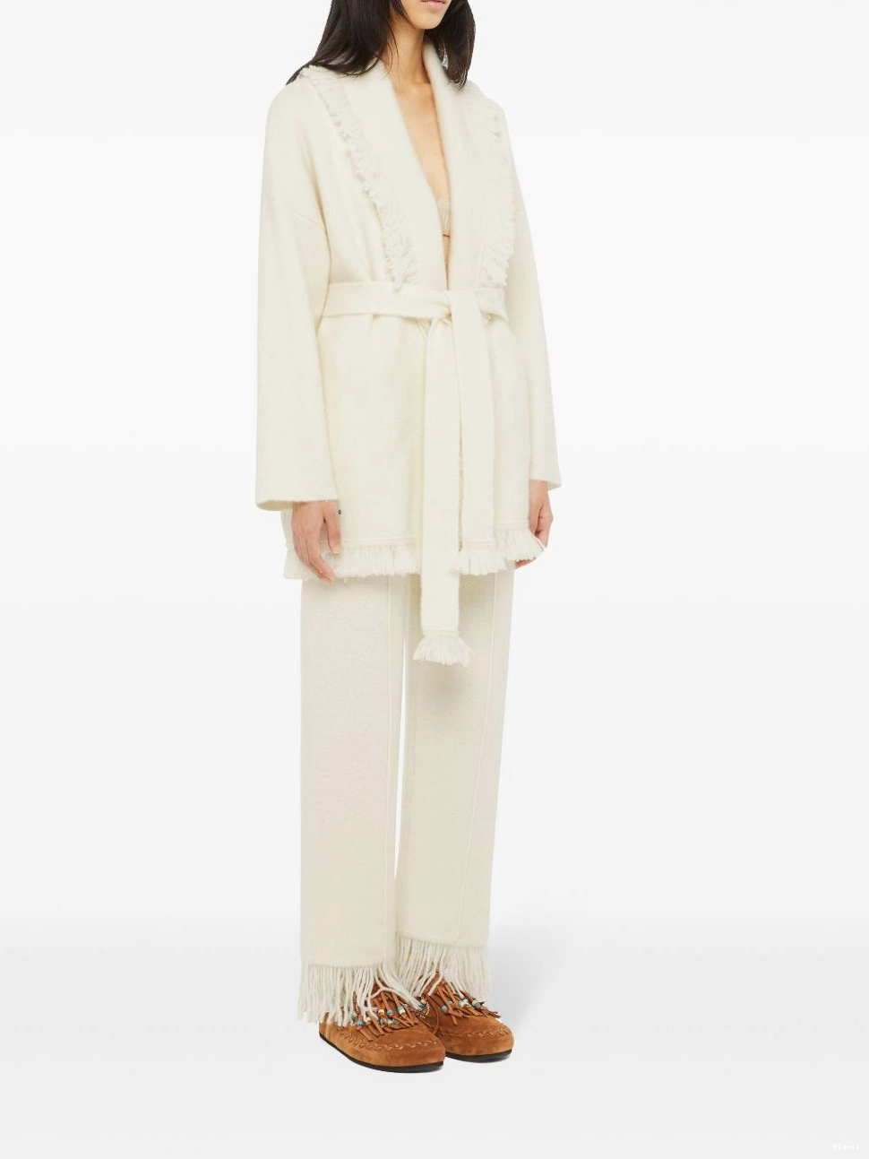 Affordable fringed-edge cardigan cashmere-blend Alanui Women 0716